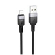 Кабель Hoco X109 силіконовий для iPhone Lightning чорний 1м - зображення 6