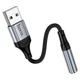 Адаптер Hoco LS36 USB к 3.5mm черный внешний звуковой кардридер - изображение 5