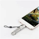 Адаптер Hoco UA9 Type-C OTG серый для USB устройств - изображение 5