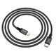 Кабель Hoco X14 Lightning Type-C для iPhone 6 чорний - зображення 4