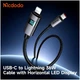 Кабель McDodo USB-C Lightning 36W 1.2m Чорний для iPhone 13 Pro Max - зображення 7