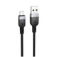 Кабель Hoco X109 силіконовий Micro USB 2.4A 2м чорний - зображення 5