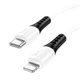 Кабель Hoco X82 силиконовый Lightning 1.6м для iPhone с поддержкой PD белый - изображение 10