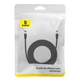 Кабель Baseus CAT7 10Gigabit Ethernet Braided 3м Чорний - зображення 2