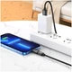 Адаптер Hoco UA17 Lightning Male to Type-C Female USB 2.0 Черный - изображение 9