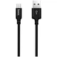 Кабель Hoco X14 Micro USB 1м чорний - зображення 1