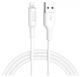 Кабель Hoco X25 Soarer Lightning зарядный белый 6 м для устройств Apple - изображение 5