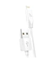 Кабель Hoco X1 Lightning 2M 2.4A для iPhone Белый - изображение 4