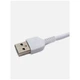 Кабель Hoco X20 Flash Type-C 2.4A 3 метри білий - зображення 8
