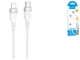Кабель Hoco X109 силиконовый Lightning 1м для iPhone 3A белый - изображение 8