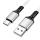 Кабель Hoco X86 силиконовый Lightning 2.4A для iPhone Белый - изображение 9