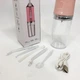 Ирригатор для чистки зубов и полости рта Oral Irrigator с аккумулятором и сменными насадками Pink - изображение 2
