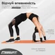 Коврик для фитнеса и йоги EasyFit NBR 10 мм Оранжевый (EF-1919-OR) - изображение 8