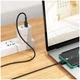 Кабель Hoco X83 Micro USB 2.4A Чорний 1м - зображення 3