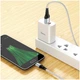 Кабель Hoco X50 Micro USB 2.4A для зарядки и передачи данных Серый - изображение 2