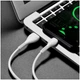 Кабель Hoco X37 Micro USB 2.4A для быстрой зарядки и передачи данных Белый - изображение 8