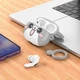 TWS Bluetooth навушники Hoco EW48 для музики та дзвінків із зарядним футляром 300 мА·год керування сенсорне - зображення 3