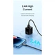 Кабель USAMS SJ709 Lightning 2.4A для iPhone Чорний 1.2 м - зображення 7