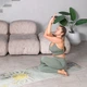 Складний килимок для йоги Marjari Yoga Travel 183x61x0.15 cм Yantra - зображення 5