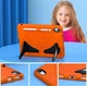 Чехол STR Spider Apple iPad 11" 2025 (A16) детский с подставками Spiderman Orange - изображение 4