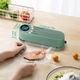 Вакуумний пакувальник вакууматор портативний USB HOTU зелений - изображение 2