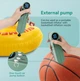 Вакуумний пакувальник вакууматор портативний USB HOTU зелений - изображение 3