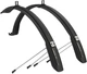Крила Simpla Ubiquit Urban SDS 28"/ 46мм чорний (BLK045) - зображення 2