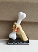 Шутливый Сувенир Valentine Gag Gift Love You To The Bone 8 См Белый 3д Печать - изображение 3