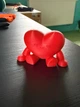 Фигурка Сердечко Romantic Sitting Buddy 12 См Красный 3D-Печать - изображение 1
