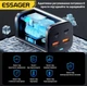 Зарядний пристрій Essager 67Вт GaN USB-C PD, QC 4.0/3.0 швидка зарядка для ноутбука, телефону - зображення 5