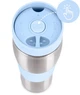 Термокухоль Kamille KM 2161 480 мл з TPR вставкою блакитний - зображення 7