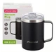 Термокухоль Kamille KM 2159 360 мл чорний soft-touch - зображення 1