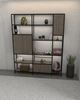 Стелаж в стилі лофт EcoLoft Лібро DSP-1382-4 Монтеверде - зображення 4