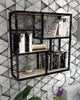 Настенная полка в стиле лофт EcoLoft Ортіна DSP-1381-6 Дуб Сонома - изображение 3