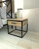 Прикроватная тумба в стиле лофт EcoLoft Кубо DSP-1392-1 - изображение 2