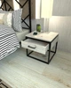 Прикроватная тумба в стиле лофт EcoLoft Кубо DSP-1392-2 - изображение 2