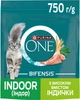 Сухой корм Purina One Indoor для постоянно находящихся в помещении взрослых кошек с индейкой 750 г (8445291800366) - изображение 1