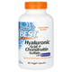 Гиалуроновая кислота и сульфат хондроитина Doctor's Best "Hyaluronic Acid + Chondroitin Sulfate" хондропротектор (180 капсул) - изображение 1