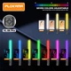 Вертикальна лампа PLOKAMA VL-06 Pro, RGB LED 49,5 см, 2700–6500K, 7W, 2000 мАг, чорна - зображення 4