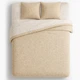 Покрывало MBM HOME "Дзен" 230х250 см айвори/бежевый (BL-FS-26 IVORY/BEIGE) - изображение 6