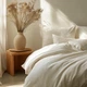 Простынь MBM HOME "Элегия" 240х260 см айвори (BL-FS-21 IVORY) - изображение 3