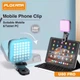 Селфи-лампа PLOKAMA U80 PRO, накамерный свет, 3000–9900K, аккумулятор 2000 мАч, черная - изображение 3