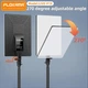 Панельная LED лампа PLOKAMA LIVE-P19 для видео и фото, 2800–6800K, 280×400 мм, черная - изображение 3