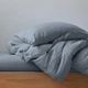 Простынь MBM HOME "Элегия" 160x240 см облачный серый (BL-FS-20 CLOUDY GRAY) - изображение 3