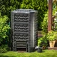 Садовий компостер Kadax Fixem 1250 L Чорний K10269 (5903699499023) - зображення 13