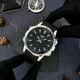 Чоловічий наручний годинник Casio AMW-880-1A аналогово-цифровий на полімерному ремінці, водозахист 50 м - изображение 8