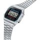 Чоловічий годинник Casio A168WA-1W у ретро-стилі - изображение 4
