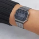 Чоловічий годинник Casio A168WGG-1B у ретро-стилі - зображення 5