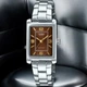 Жіночий годинник Casio LTP-1234DD-5A коричневий 30 м - зображення 4
