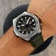Чоловічий годинник Casio MWA-300H-3A з виразним безелем - изображение 5